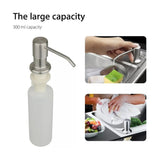 Dispensador De Jabón Para Cocina Metálico Con Cuerpo En Abs - imagen 2
