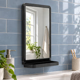 Espejo Rectangular Con Ventosa Negro - imagen 2