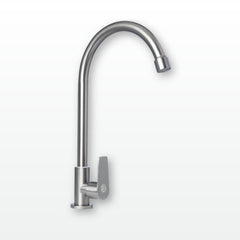 Llave Para Lavaplatos En Acero Inoxidable Cromado 33,5 cm