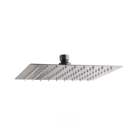 Regadera Cuadrada Satinada de 8 Pulgadas