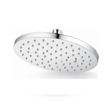 Cabeza de Ducha Redonda Modern de Acero Inoxidable 304 de 8 Pulgadas completo sobre fondo blanco profesional