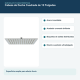 Características del cabezal cuadrado de acero inoxidable