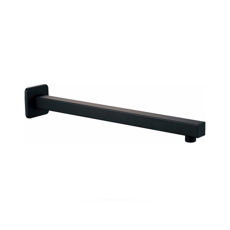 Brazo de Ducha Negro de Acero Inoxidable de 40 cm