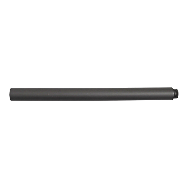 Tubo de extensión gunmetal de 30 cm para columna de ducha