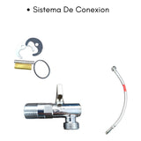 Llave De Lavamanos Con Sensor Sistema De Bacteria ( Pilas )