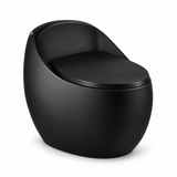 Sanitario One Piece negro mate 1010N sobre fondo blanco