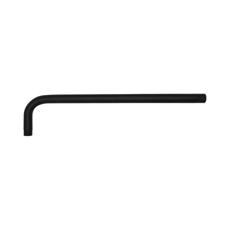 Tubo redondo para regadera con escudo de 40 cm y espesor de 1,2 mm