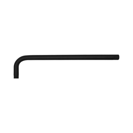 Tubo redondo para regadera con escudo de 40 cm y espesor de 0,8 mm