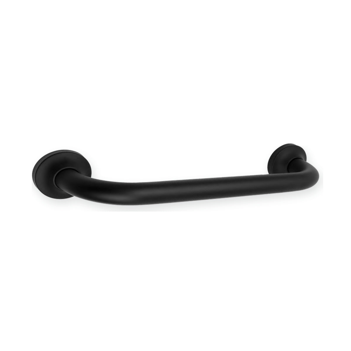 Barra de seguridad antideslizante negra de 35 cm vista individual completa sobre fondo blanco