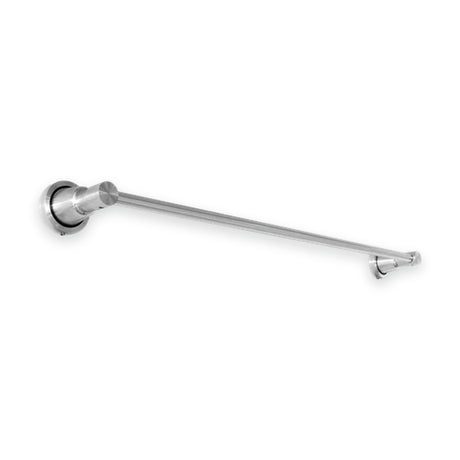 Toallero de barra sencilla de 60 cm en aluminio cromado