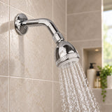Detalle de ducha YW263 instalada y en funcionamiento