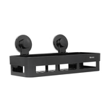 Organizador rectangular de baño sobre fondo blanco