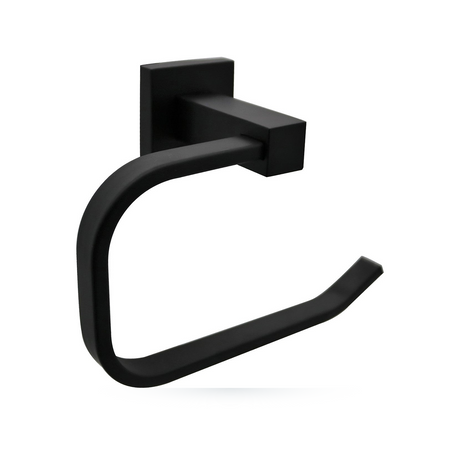 Toallero de Mano Schwarz Negro Satinado 17 cm