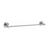 Toallero de Barra en Acero Inoxidable de 61 cm completo sobre fondo blanco profesional