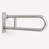 Barra de seguridad abatible de 70 cm en acero inoxidable 304