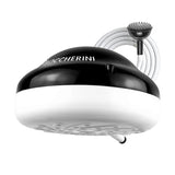 Ducha Premium Zent negra con manguera y miniducha