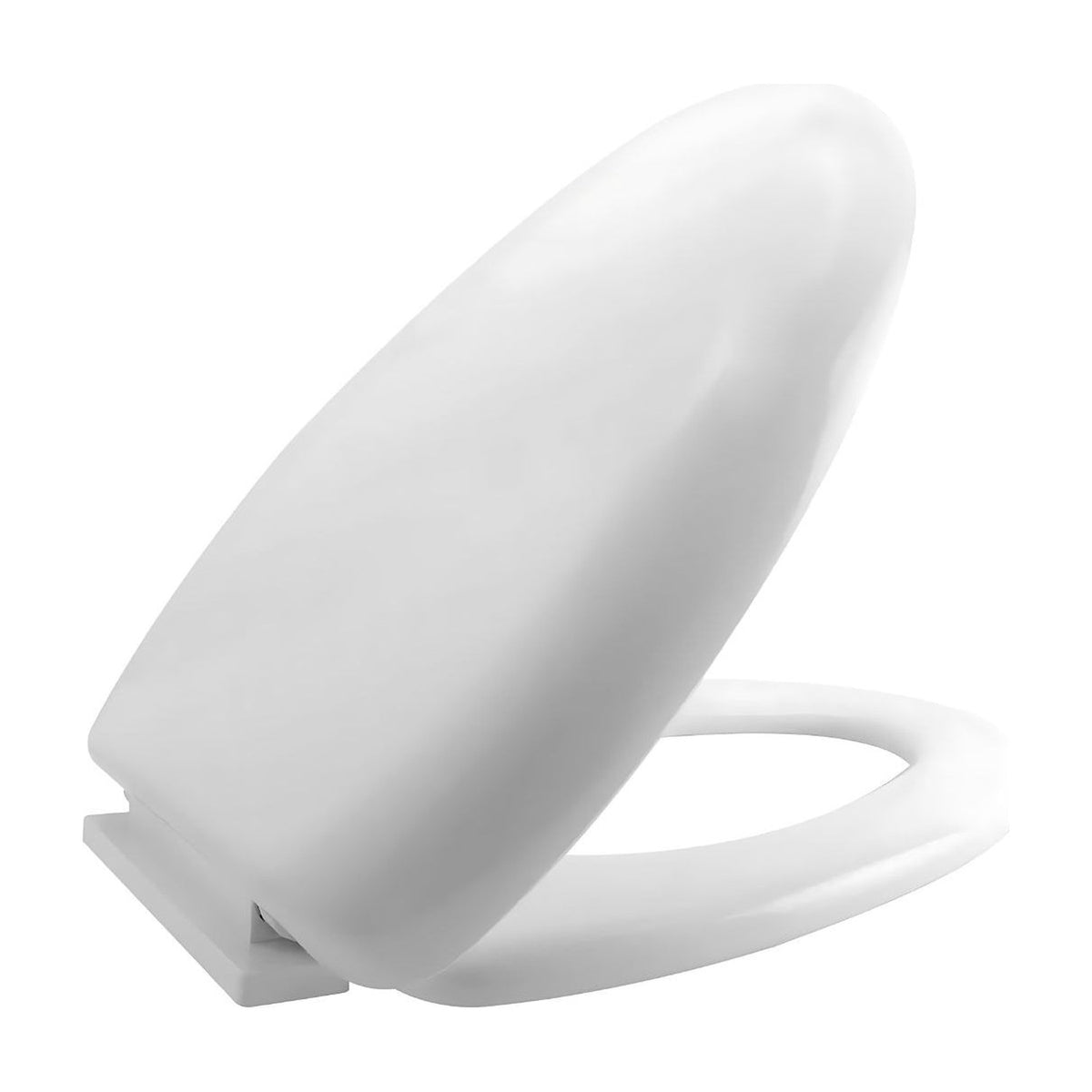 Tapa Asiento Sanitario Alongado Blanco Caida Lenta - imagen 4