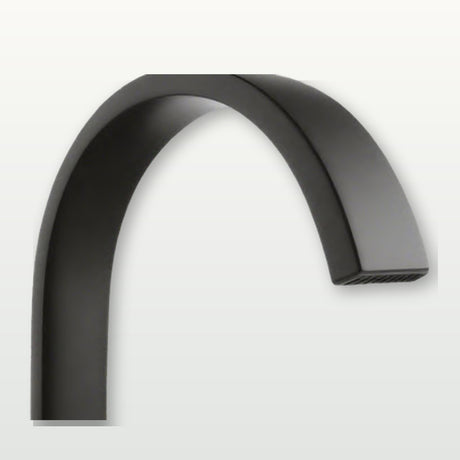 Mezclador Onyx de 4 pulgadas en ABS con cuello de acero negro