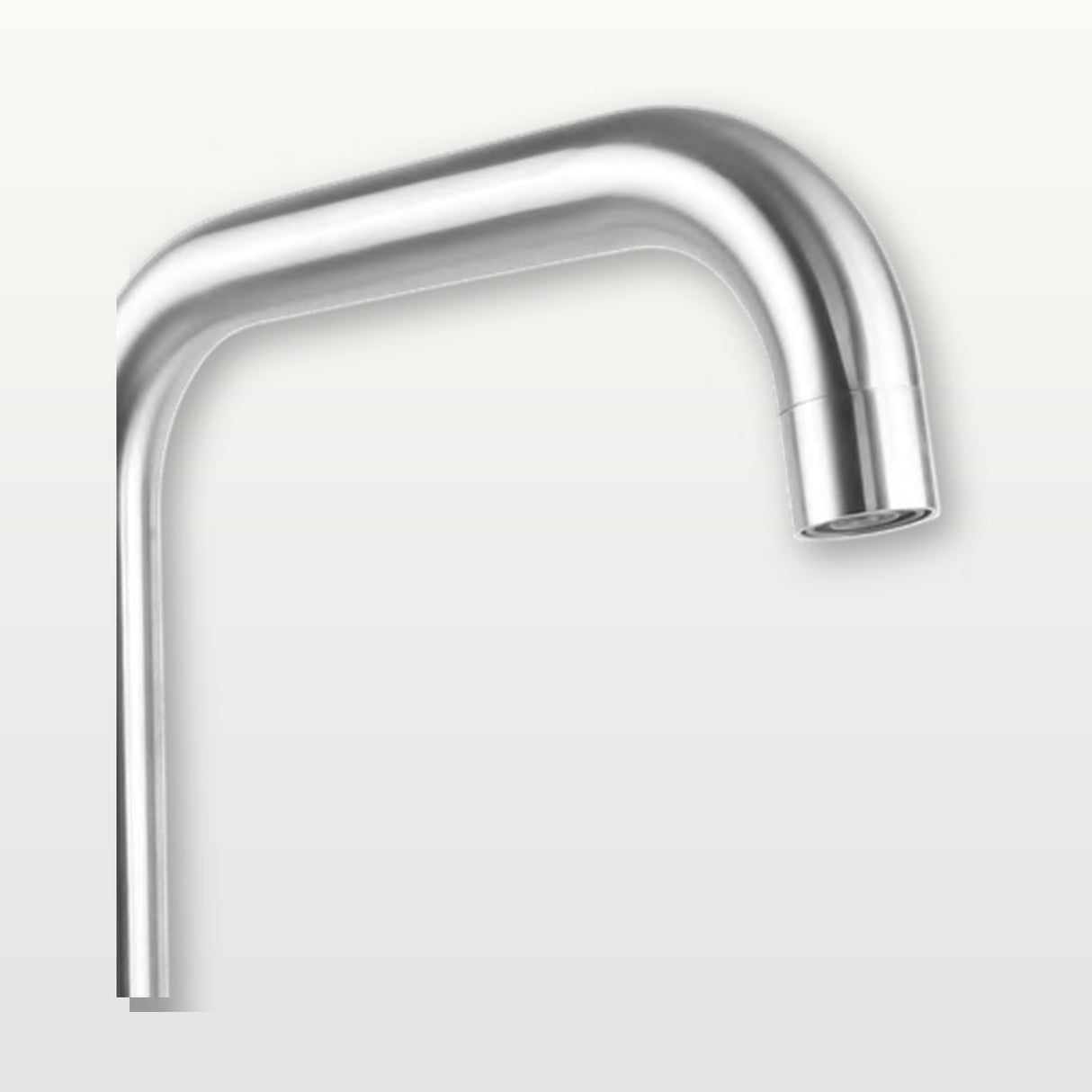 YW600: detalle ampliado del cuello y la salida del mezclador