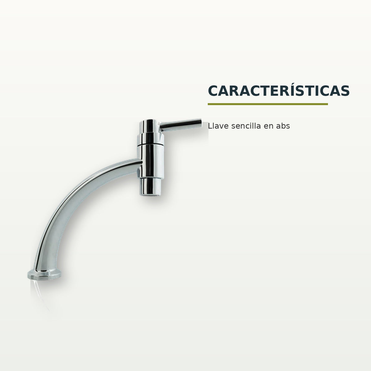 características confirmadas del producto