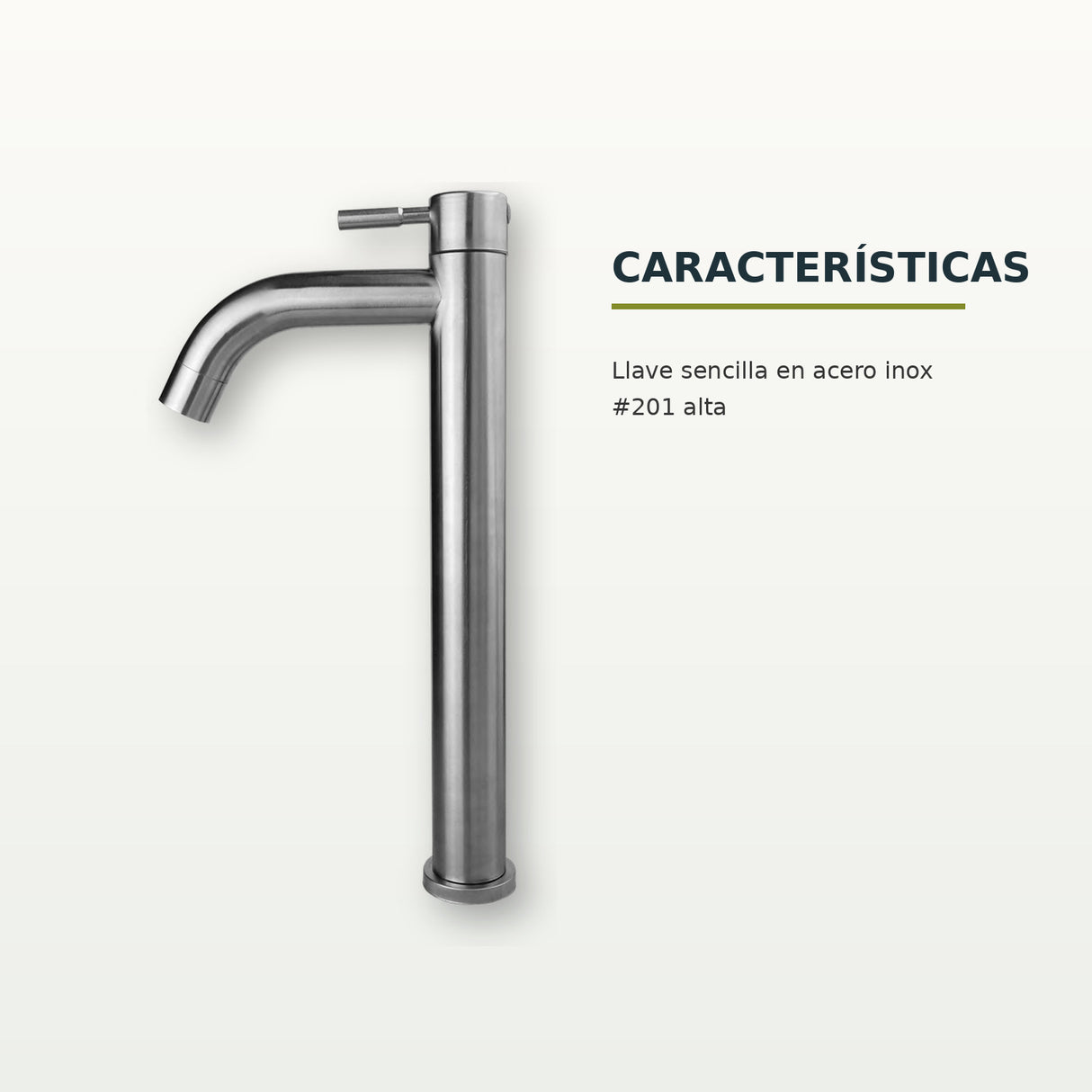 características confirmadas del producto