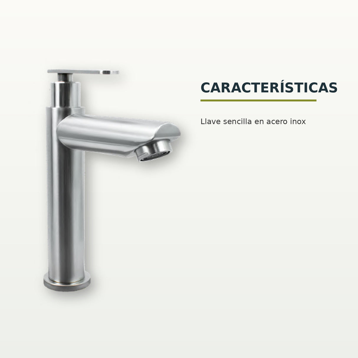 características confirmadas del producto