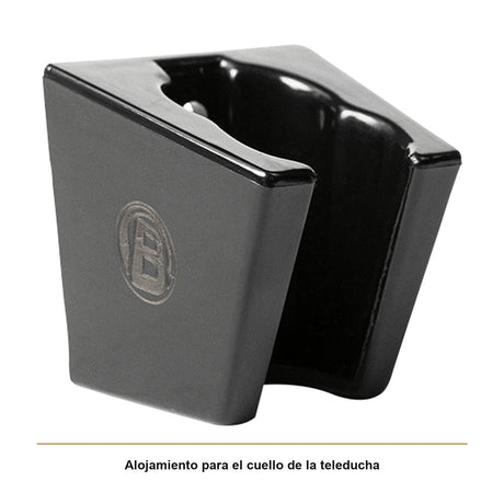 Soporte Fijo para Teleducha en ABS Negro