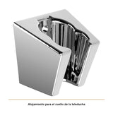 Detalle del producto — Soporte Fijo para Teleducha en ABS Cromado