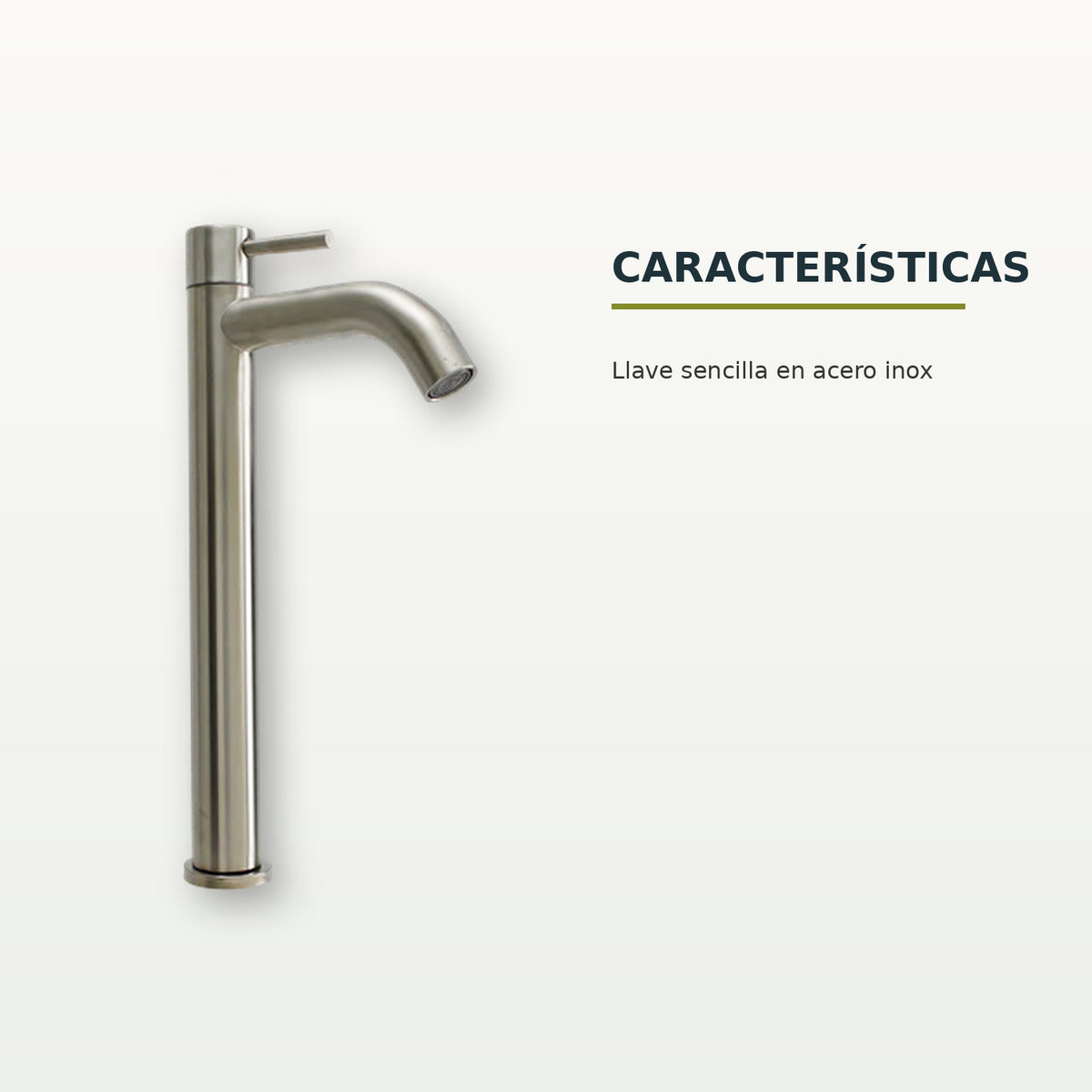 características confirmadas del producto