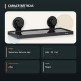 Características principales de repisa organizadora de baño