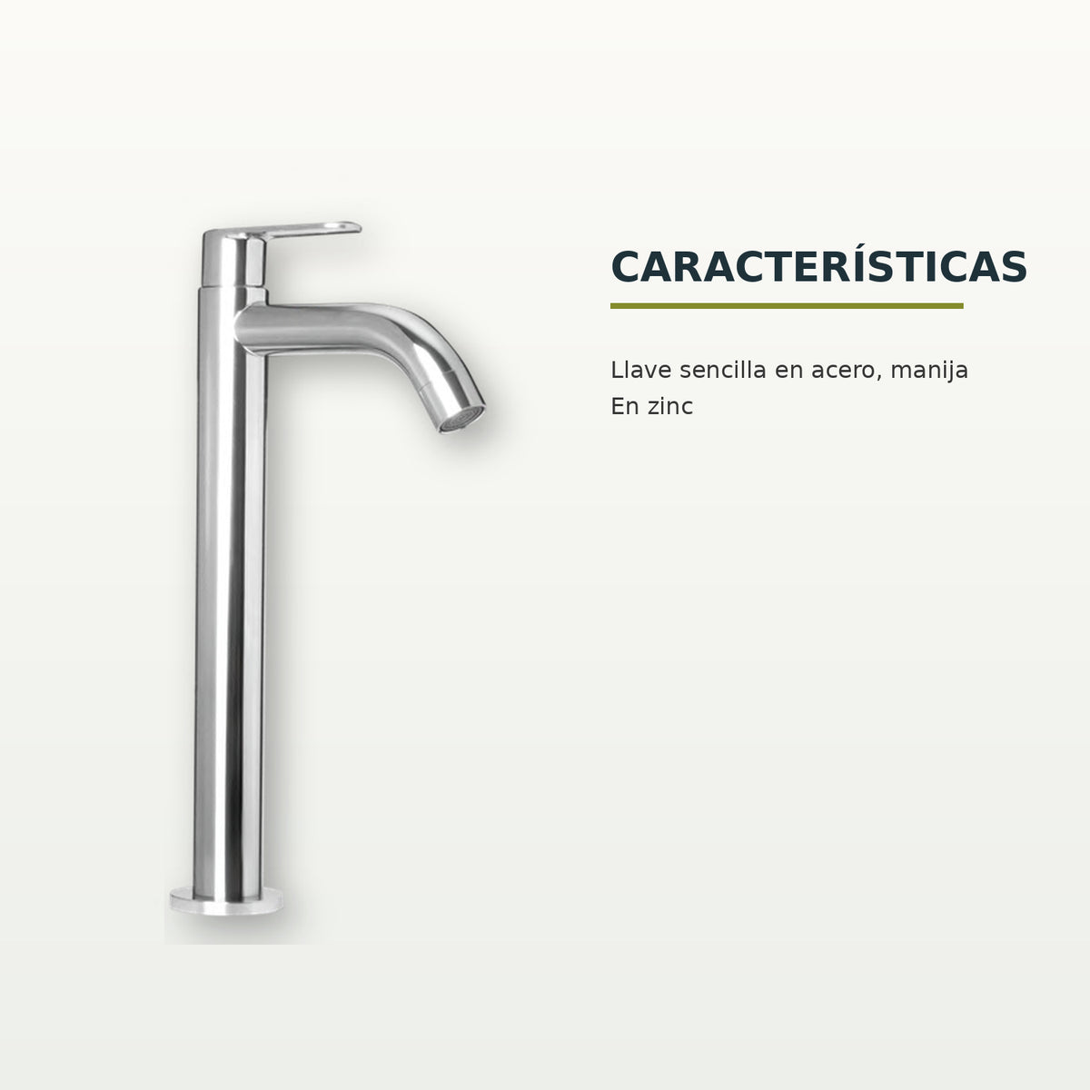 características confirmadas del producto