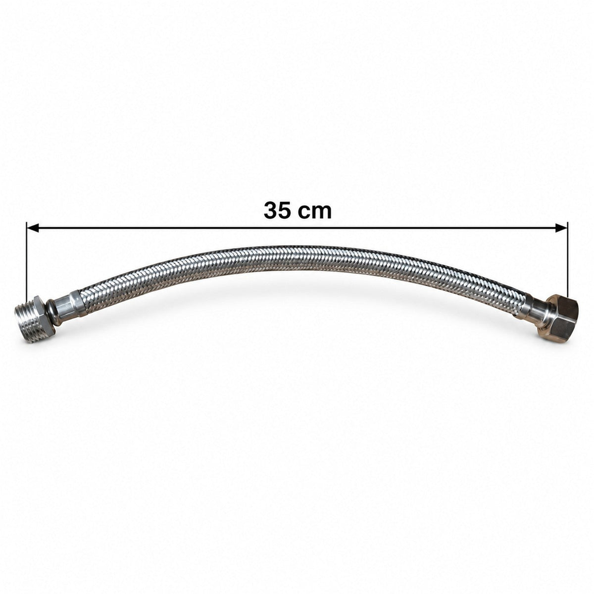 Flexible de Agua HI-HE 1/2" x 35 cm - medida