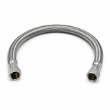 Manguera flexible para calentador hembra-hembra de 1/2 pulgada x 60 cm