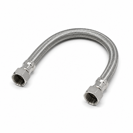 Manguera Flexible para Calentador de Agua Hembra-Hembra 1/2" x 60 cm