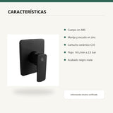 Características del registro monocontrol negro