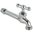 Llave Jardín 1/2 x 3/4 Larga Crom.Zamak
