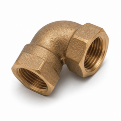 Codo de Bronce Hembra-Hembra 1/2"