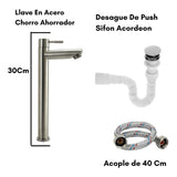 Combo Lavamanos Con Grifería Y Platina (no Requiere Mueble)
