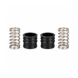 Kit de resortes y sellos x 2 sobre fondo blanco, producto completo.