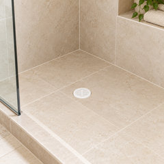 Rejilla de piso blanca de 3 × 2 pulgadas