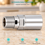 Adaptador para llaves · 6 cm. Largo: 6 cm. Diseño: Cuerpo facetado. Uso: Extensión de llaves.