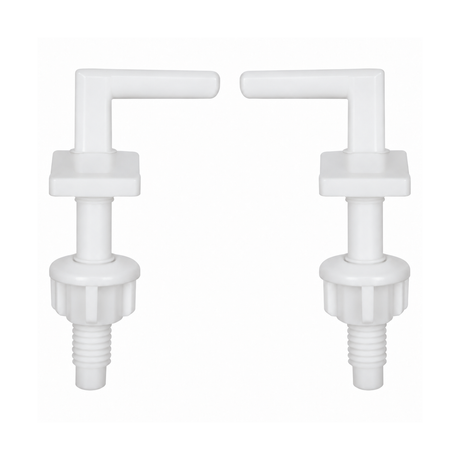 Kit de herrajes para asiento sanitario redondo x 2