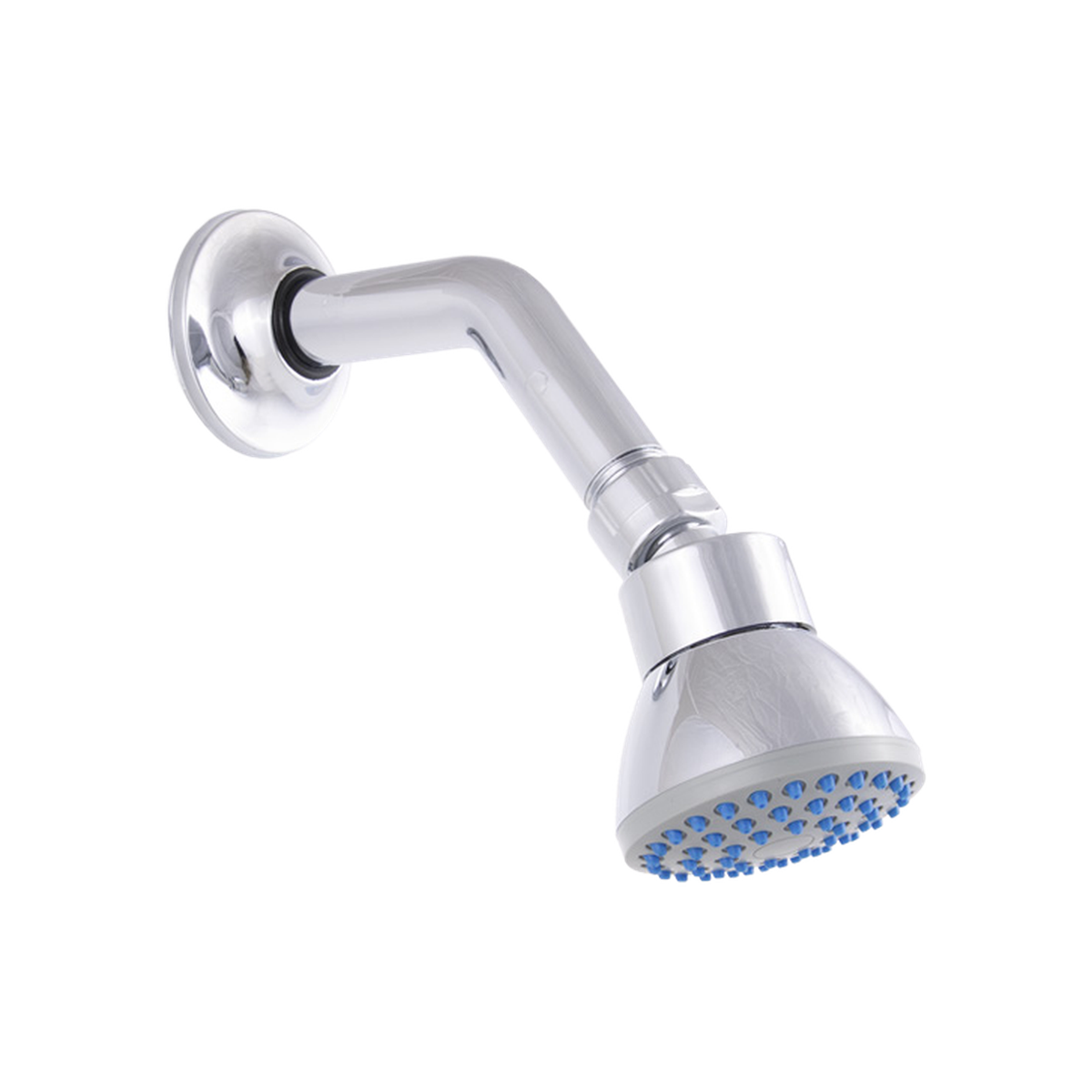 Vista del producto Regadera para ducha Aqua cromada