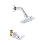 Conjunto registro de ducha Slim cromado — vista del producto