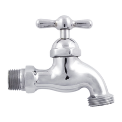 Llave para manguera superpesada cromada de media pulgada