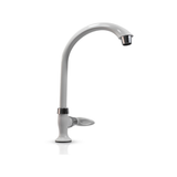 Vista del producto Llave individual para lavaplatos de mesa Slim Bianca blanca