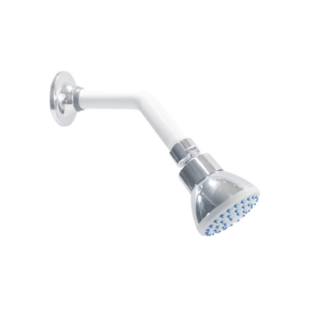 Vista del producto Regadera para ducha Slim Bianca blanca y cromada