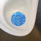 Pantalla desodorante antisalpicaduras para orinal azul en EVA de 17 x 17 cm, vista 10