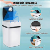 Papelera Inteligente con Sensor Automático 15L