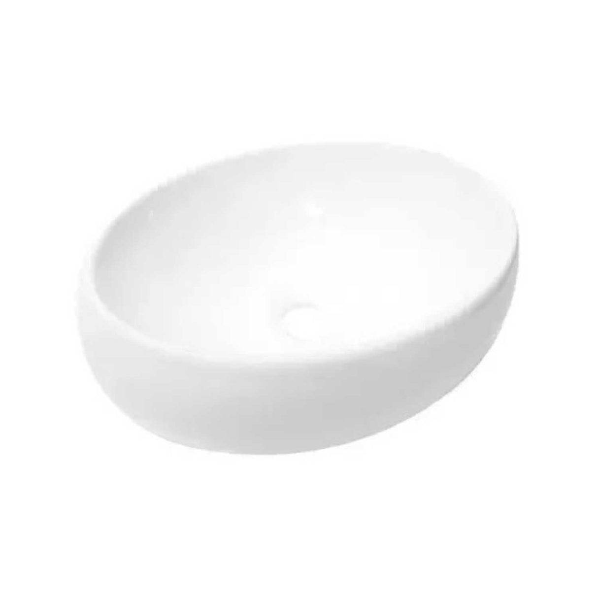 Lavamanos Sobreponer Ovalado Blanco Deluxe 42 cm (largo) x 30 cm (ancho) x 15.5 cm (alto)